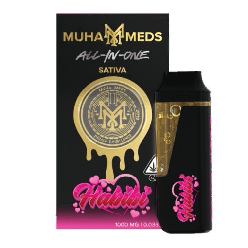 Buy Muha Meds All In One Habibi in stock now for sale, Muha Meds All In One Tahoe OG Indica in stock, buy Ace 4 Gram Disposable in stock near you.