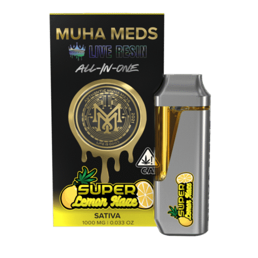 Buy Muha Meds Live Resin All In One Super Lemon Haze in stock now for sale, Muha Meds All In One Sour Watermelon Squirt Sativa in stock near you.