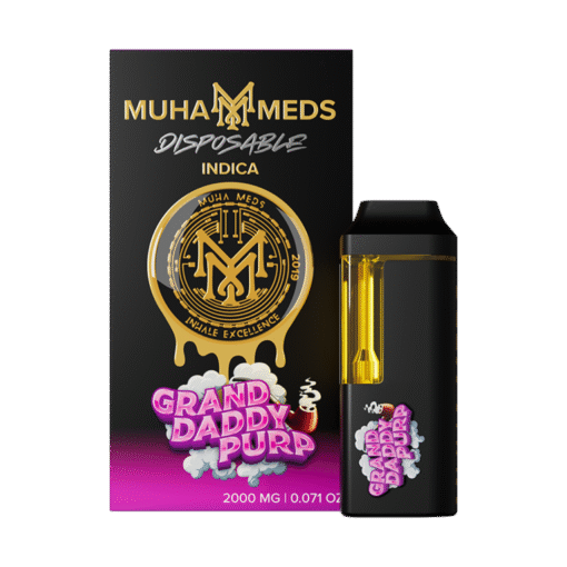 Buy Muha Meds 2g Disposable Grand Daddy Purp in stock now for sale, Muha Meds Melted Diamonds All In One Strawberry Dream Hybrid in stock near you.