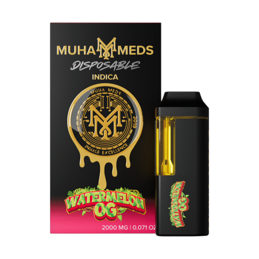 Buy Muha Meds 2g Disposable Watermelon OG Indica in stock now for sale, Muha Meds Melted Diamonds All In One Mango Madness Hybrid in stock.